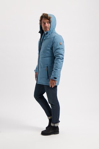 Veste d’hiver 'Guss ' Travelin en bleu