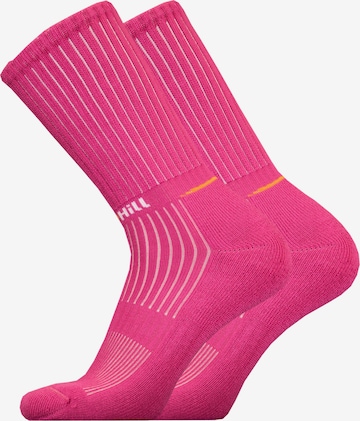 UphillSport Athletic Socks 'VIRVA' in Pink: front