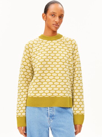 ARMEDANGELS Strickpullover MULTI DOTS in Mischfarben: Vorderseite