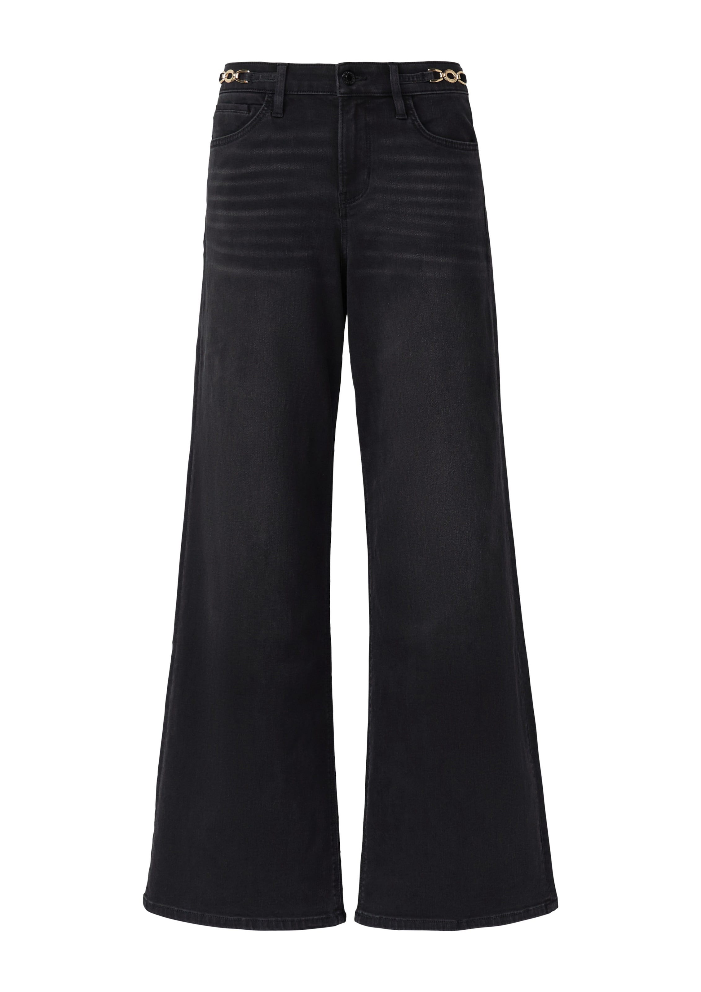 s.Oliver Wide leg Jeans &#x27;Suri&#x27; in Grijs: voorkant