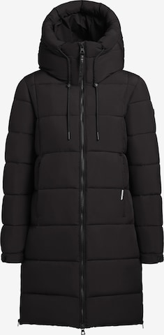 khujo Χειμερινό παλτό 'Indie2' σε μαύρο: μπροστά