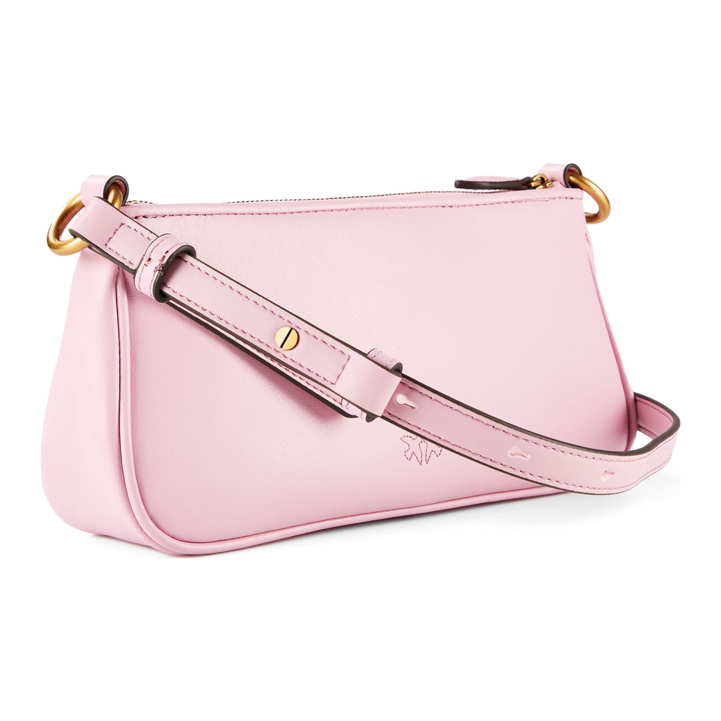 Borsa a tracolla 'Half Moon' di PINKO in rosa