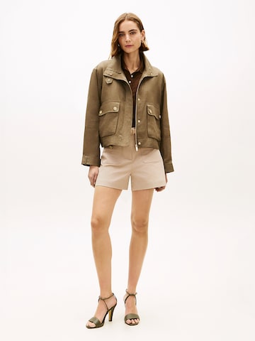 TOMMY HILFIGER Übergangsjacke in Braun