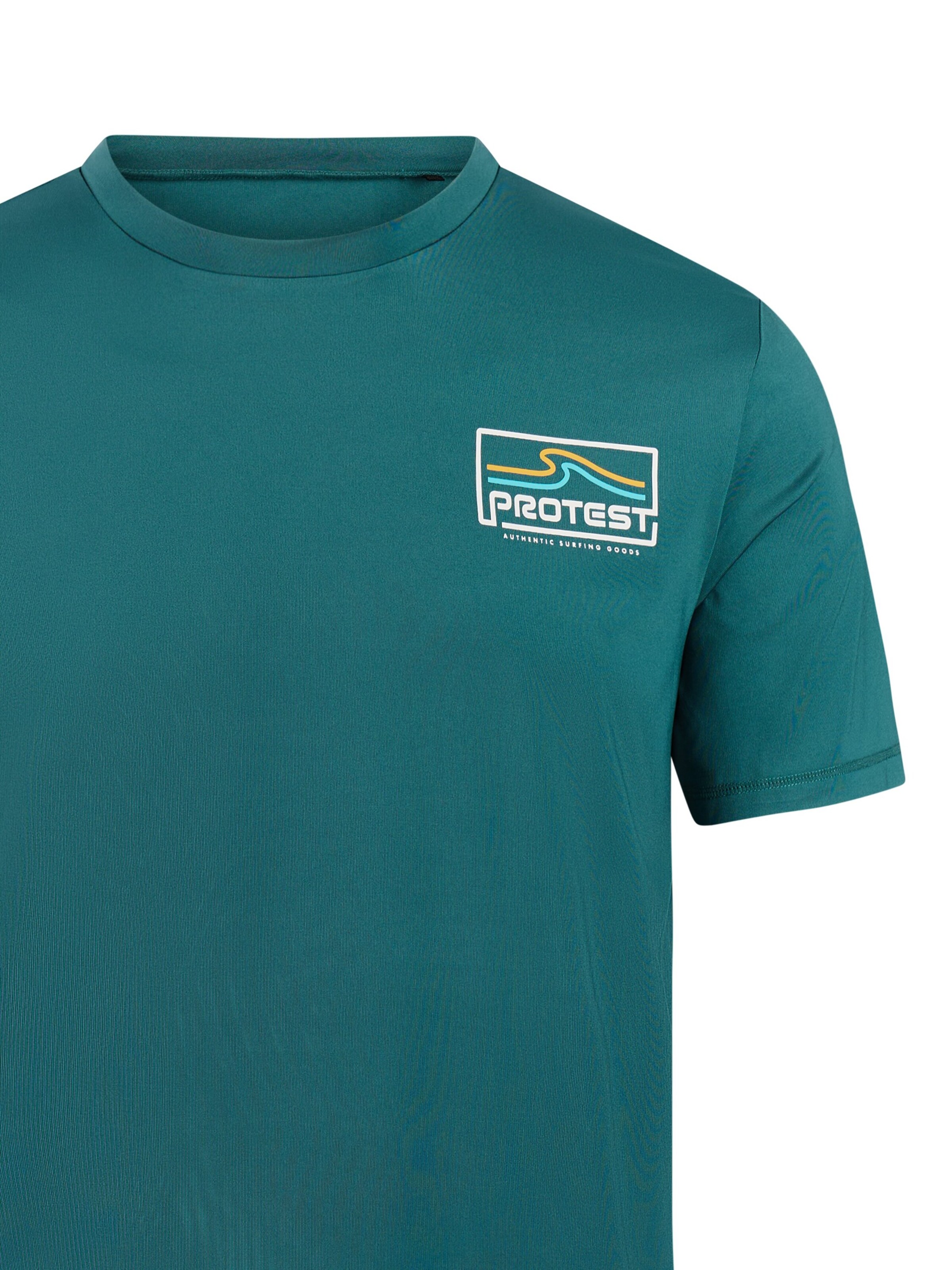 PROTEST Performance Shirt 'PRTDonald' in Green