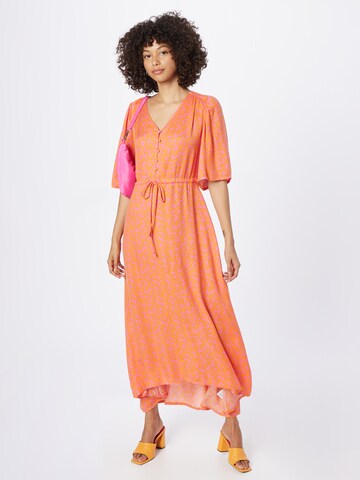 Robe-chemise 'Nemma' Fransa en rouge