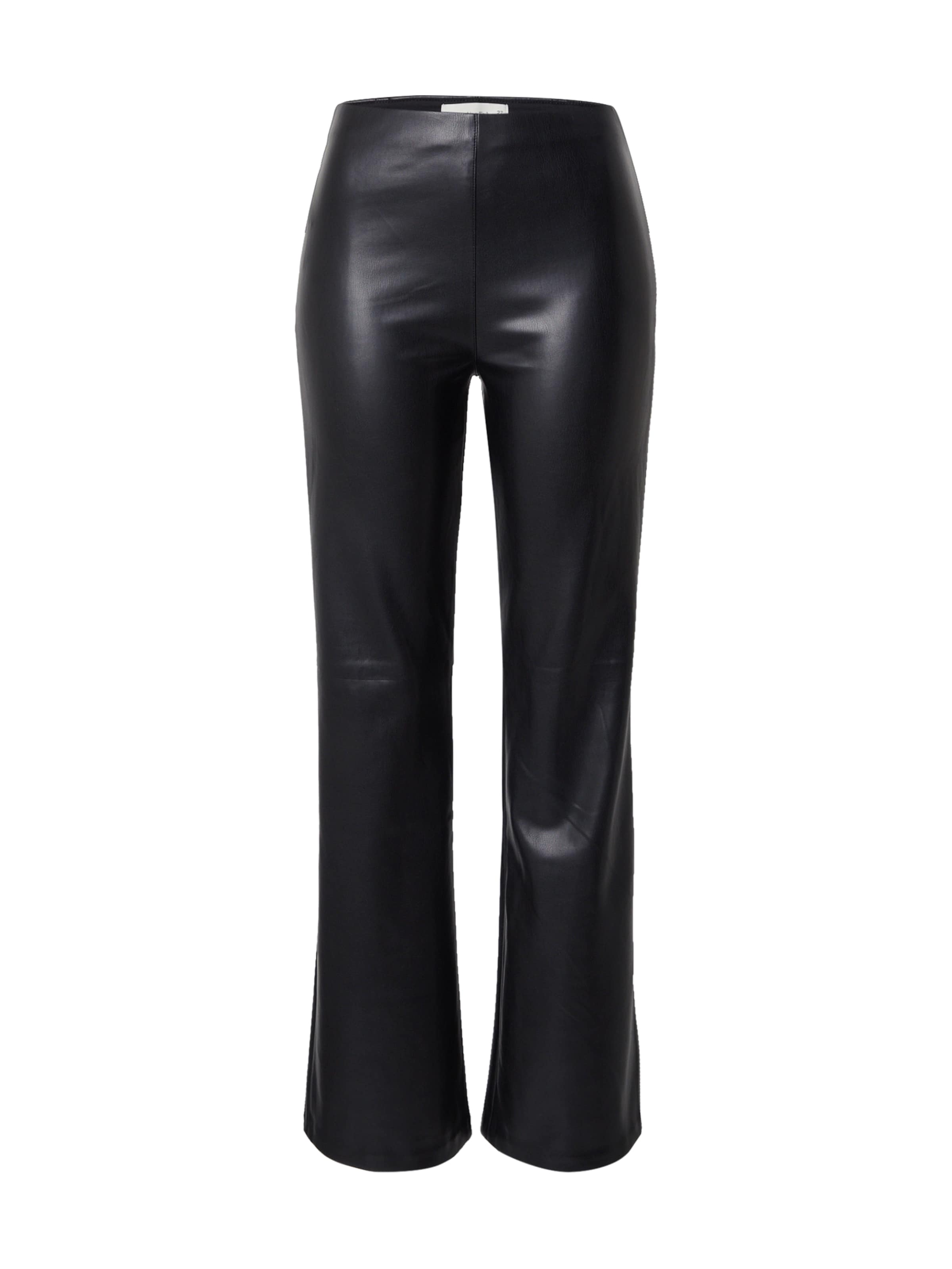 melns Abercrombie & Fitch Platas staras Bikses: no priekšpuses