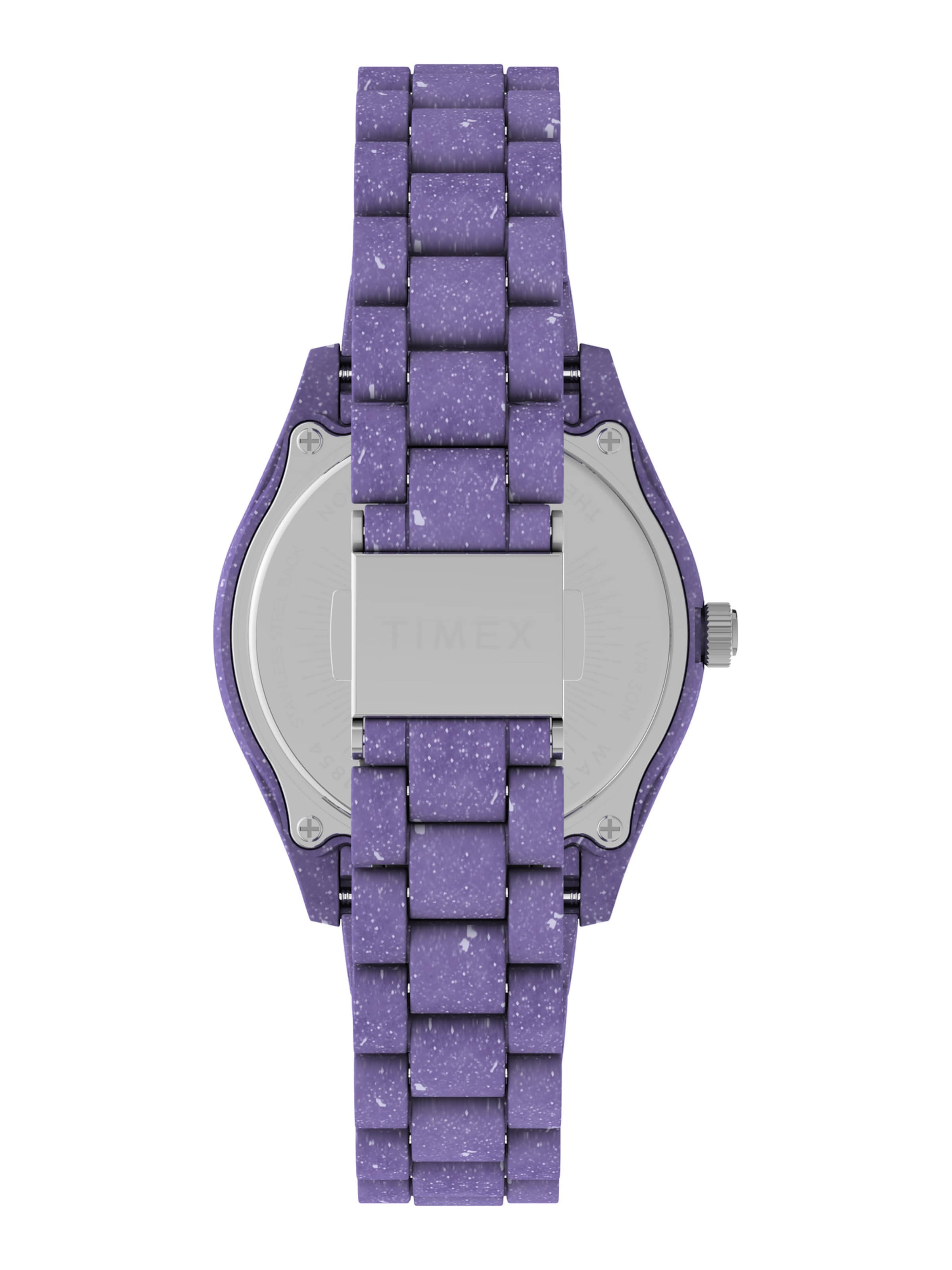Montre à affichage analogique TIMEX en violet