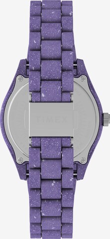 TIMEX Analoguhr in Lila