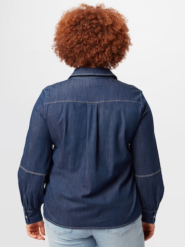 Persona by Marina Rinaldi Blouse in Blauw