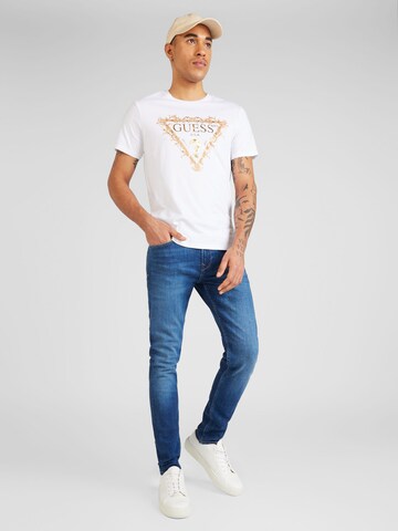 GUESS - Camiseta en blanco