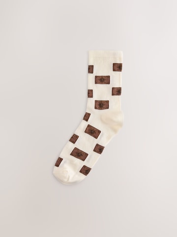 Chaussettes Next en beige