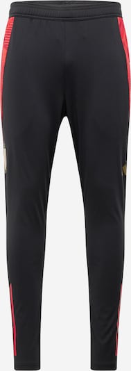 ADIDAS PERFORMANCE Pantalon de sport 'Belgien Tiro 24 Competition' en jaune / rouge clair / noir, Vue avec produit