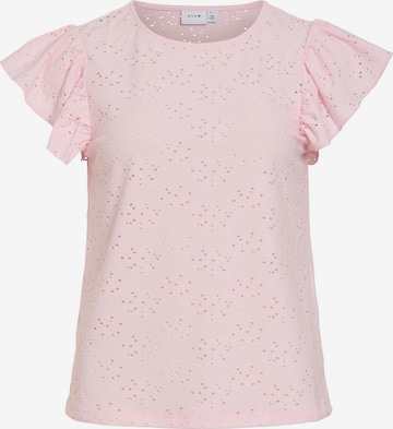 VILA Blouse 'VIKawa' in Roze: voorkant