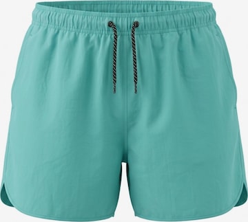 LEAFLETIC - Bermudas 'Leafletic Women's Lightweight Polyamide Beach Shorts' en azul: frente