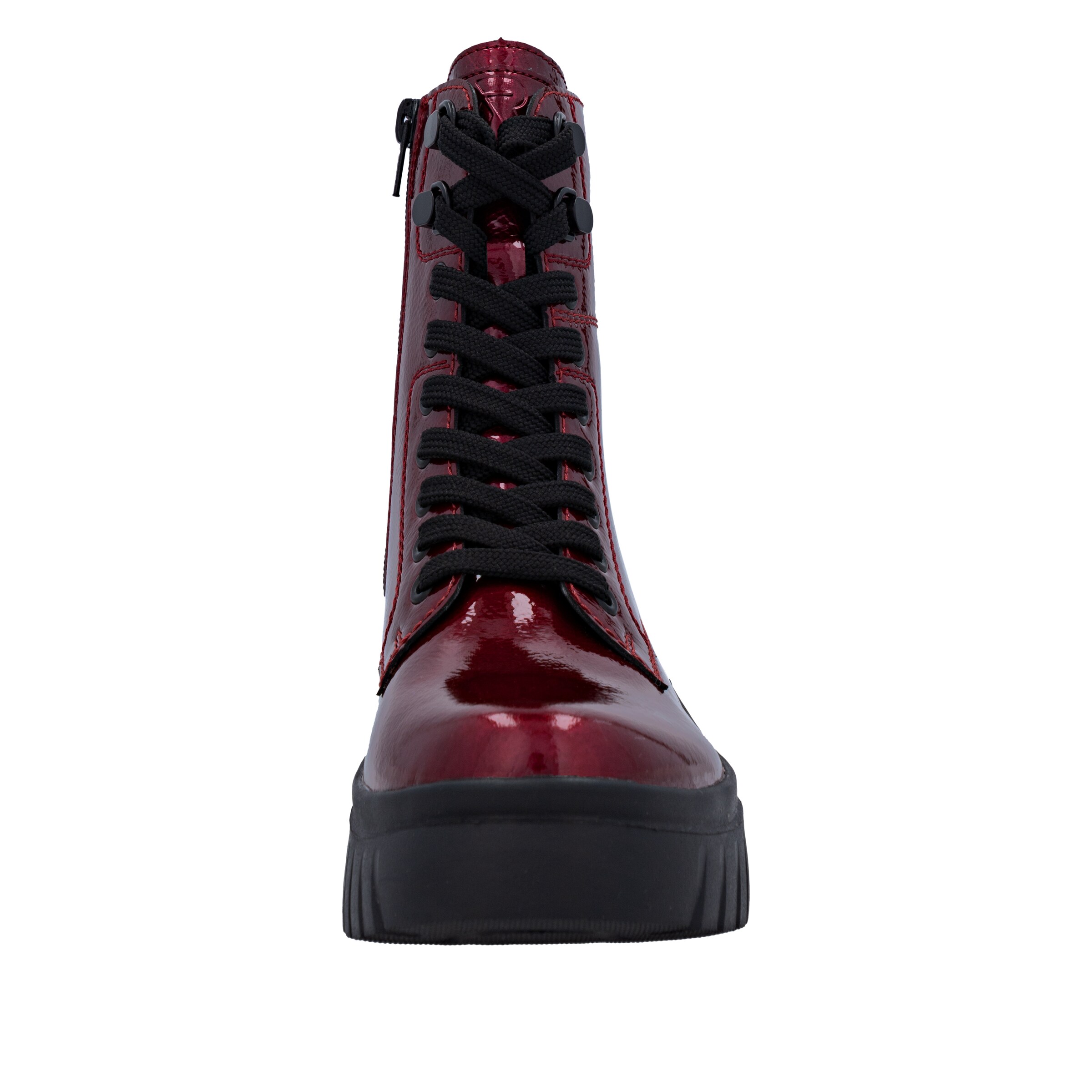 Rieker Schnürstiefel 'W1870' in Rot
