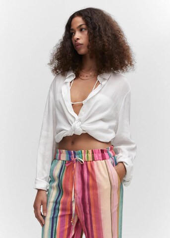 MANGO Regular Hose 'Piru' in Mischfarben