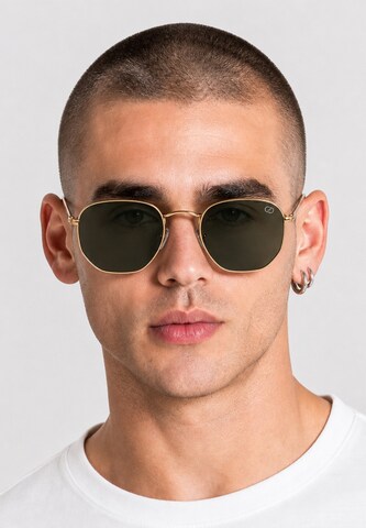 Lunettes de soleil 'Solenor' Gianni Kavanagh en or