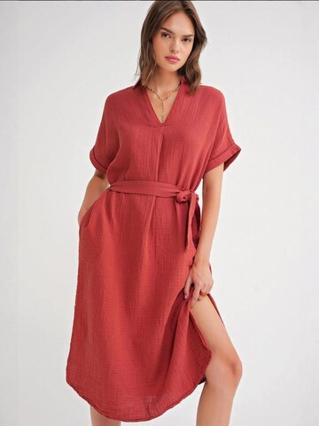 MixRay Kleid in Rot