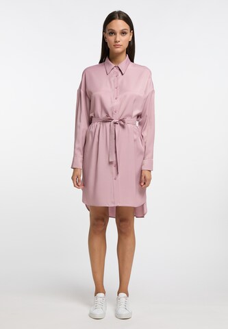 Robe-chemise RISA en rose