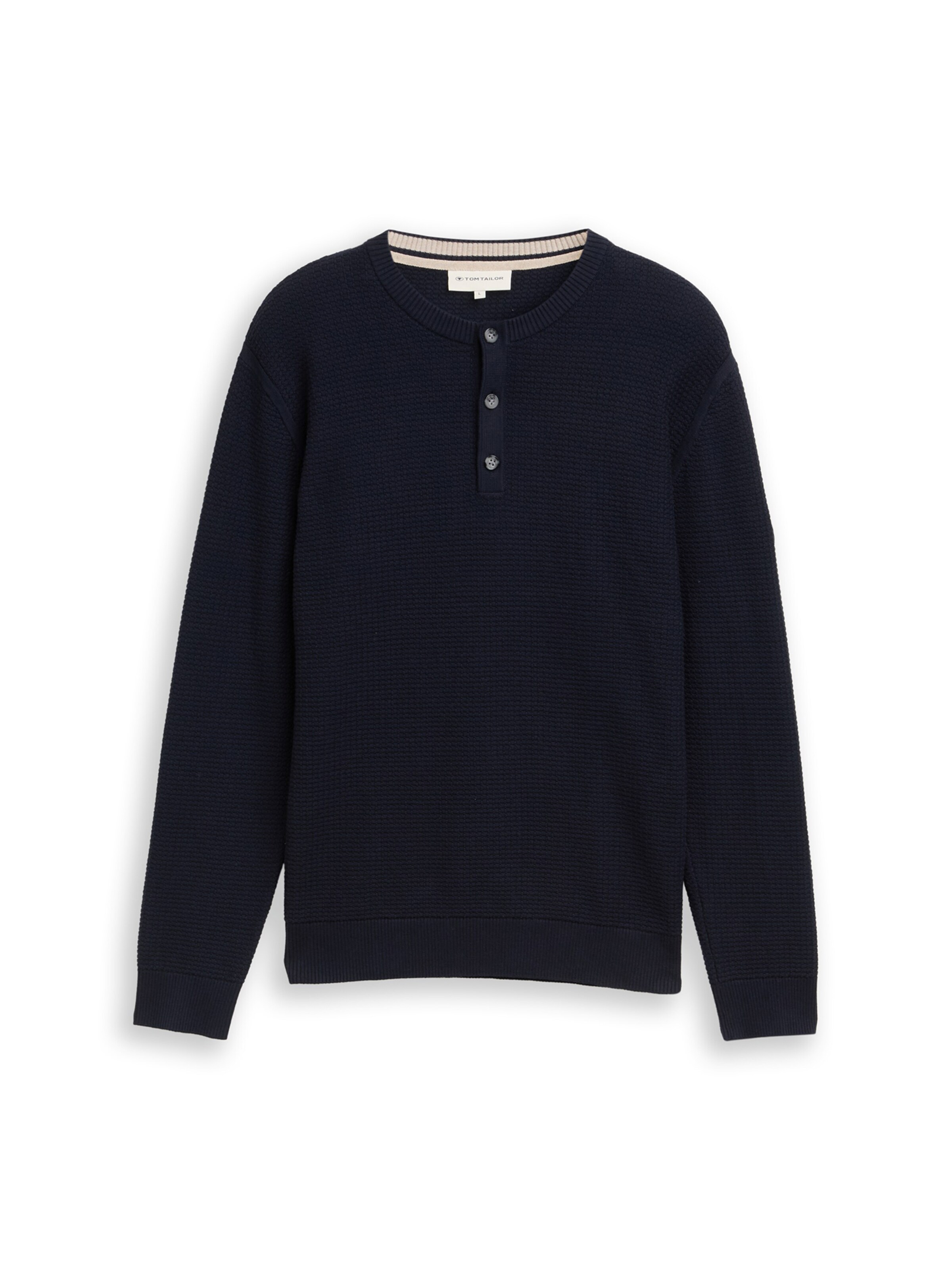 TOM TAILOR Pulóver - kék: elől