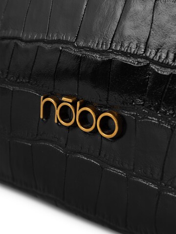 NOBO Tasche 'Croco' in Schwarz