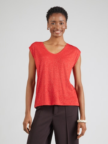 PIECES - Camiseta 'PCBillo' en rojo: frente