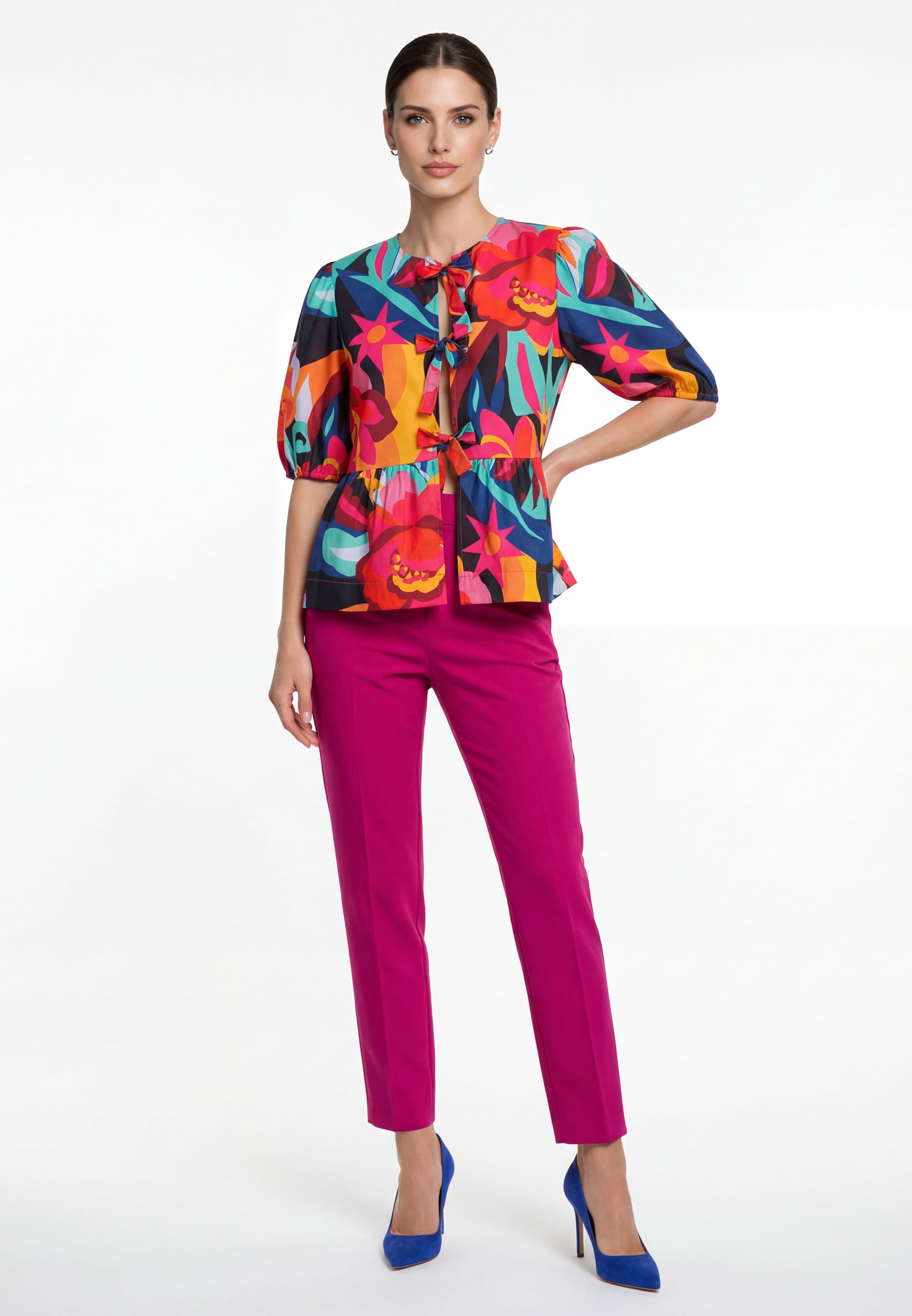 Usha - Blusa en Mezcla de colores