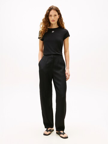 Tricou de la TOMMY HILFIGER pe negru