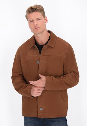 DreiMaster Vintage - Chaqueta de entretiempo 'Vintage' en marrón: frente