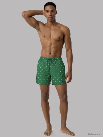 Calvin Klein Swimwear Swimming shorts 'CK Essentials' in Green