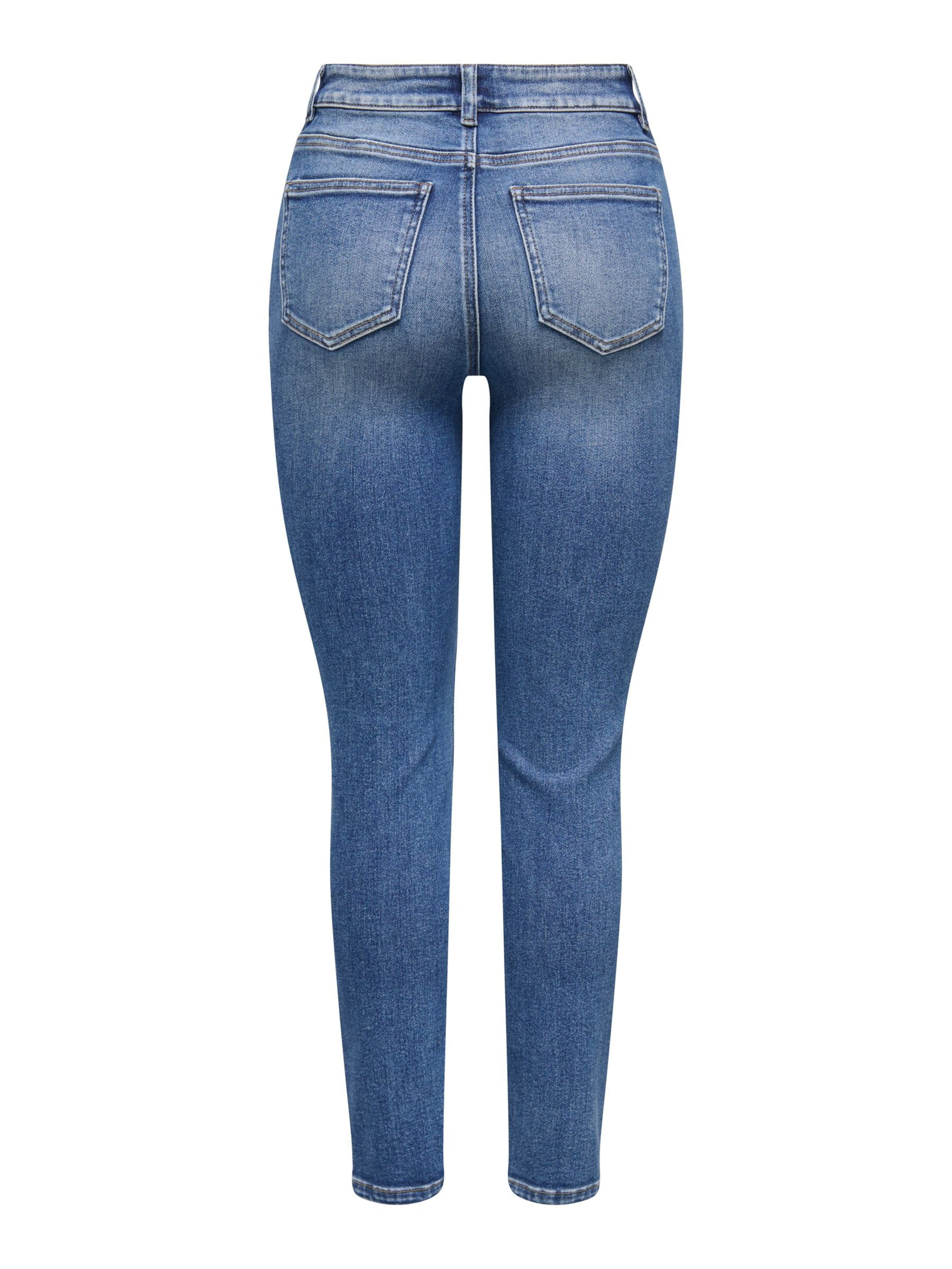 ONLY Slimfit Jeans 'ONLEmily Mila' in Blauw