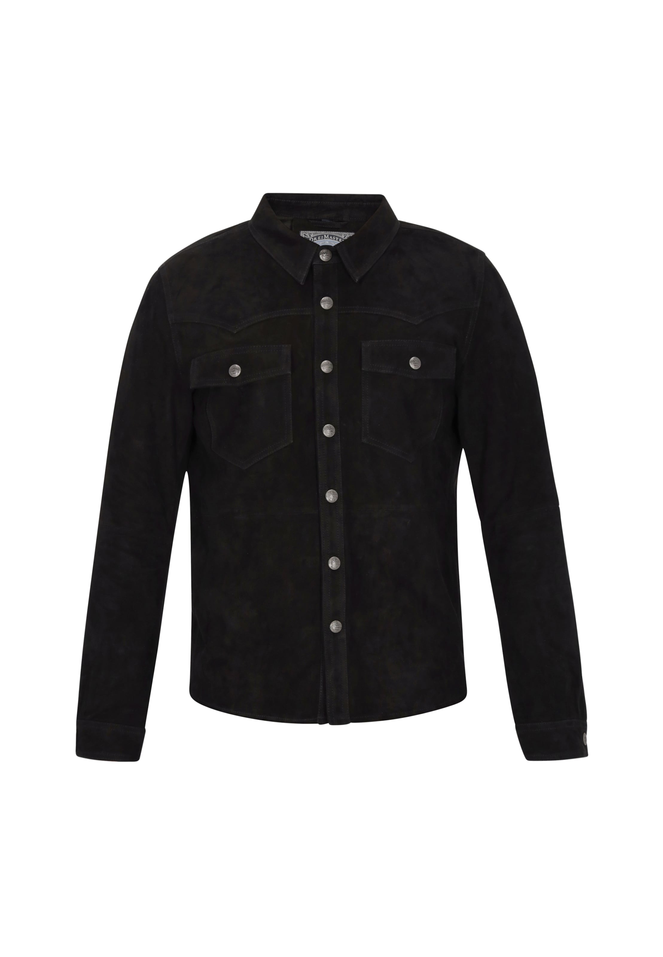 DreiMaster Vintage - Chaqueta de entretiempo en negro: frente