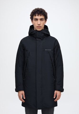 Cappotto invernale 'Janne' di elvine in nero: frontale