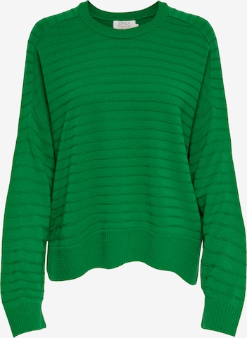 Pull-over ONLY en vert : devant