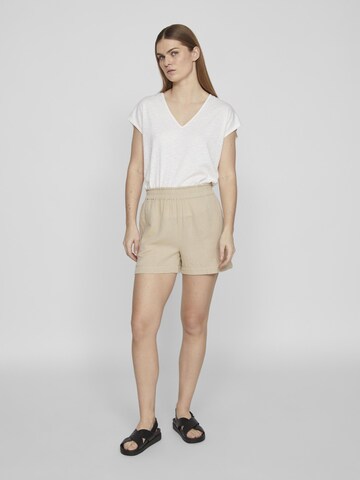 Chemisier 'VISyma' VILA en beige