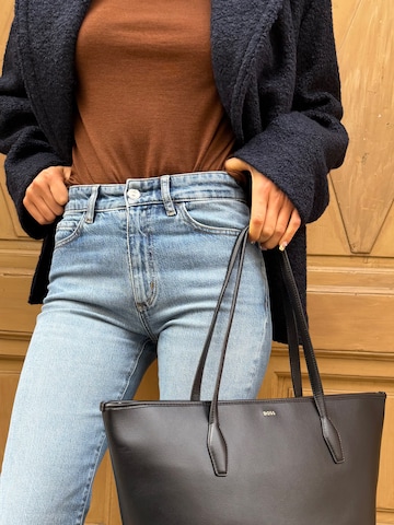 BOSS Between-seasons coat 'C_Caban1' in Blue