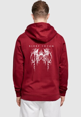 Merchcode Sweatshirt 'Sleep Token - Grunge' in Red: front