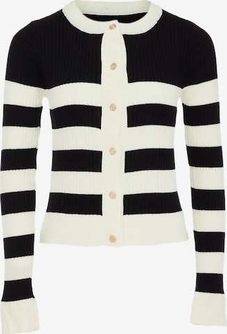 paino Knit Cardigan in White: front