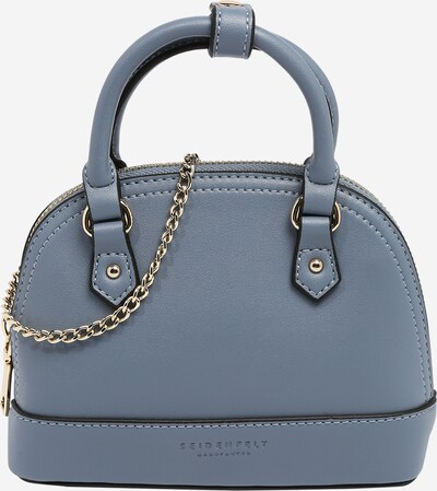 Seidenfelt Manufaktur Bolso de mano 'Gävle' en azul ahumado / oro, Vista del producto
