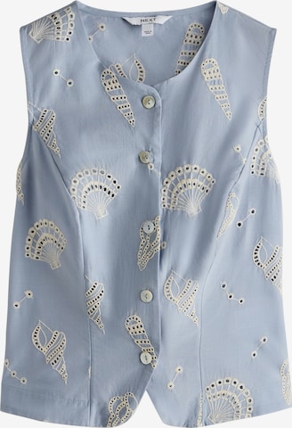 Gilet de costume Next en bleu : devant