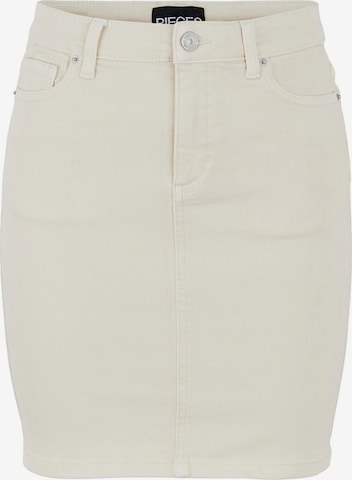 PIECES Skirt 'LILI' in White: front