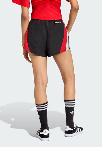 ADIDAS ORIGINALS Loose fit Trousers 'Santiago' in Black