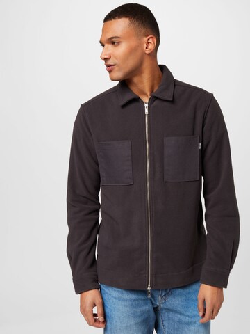 Only & Sons Fleecejacke 'TIM' in Grau: predná strana