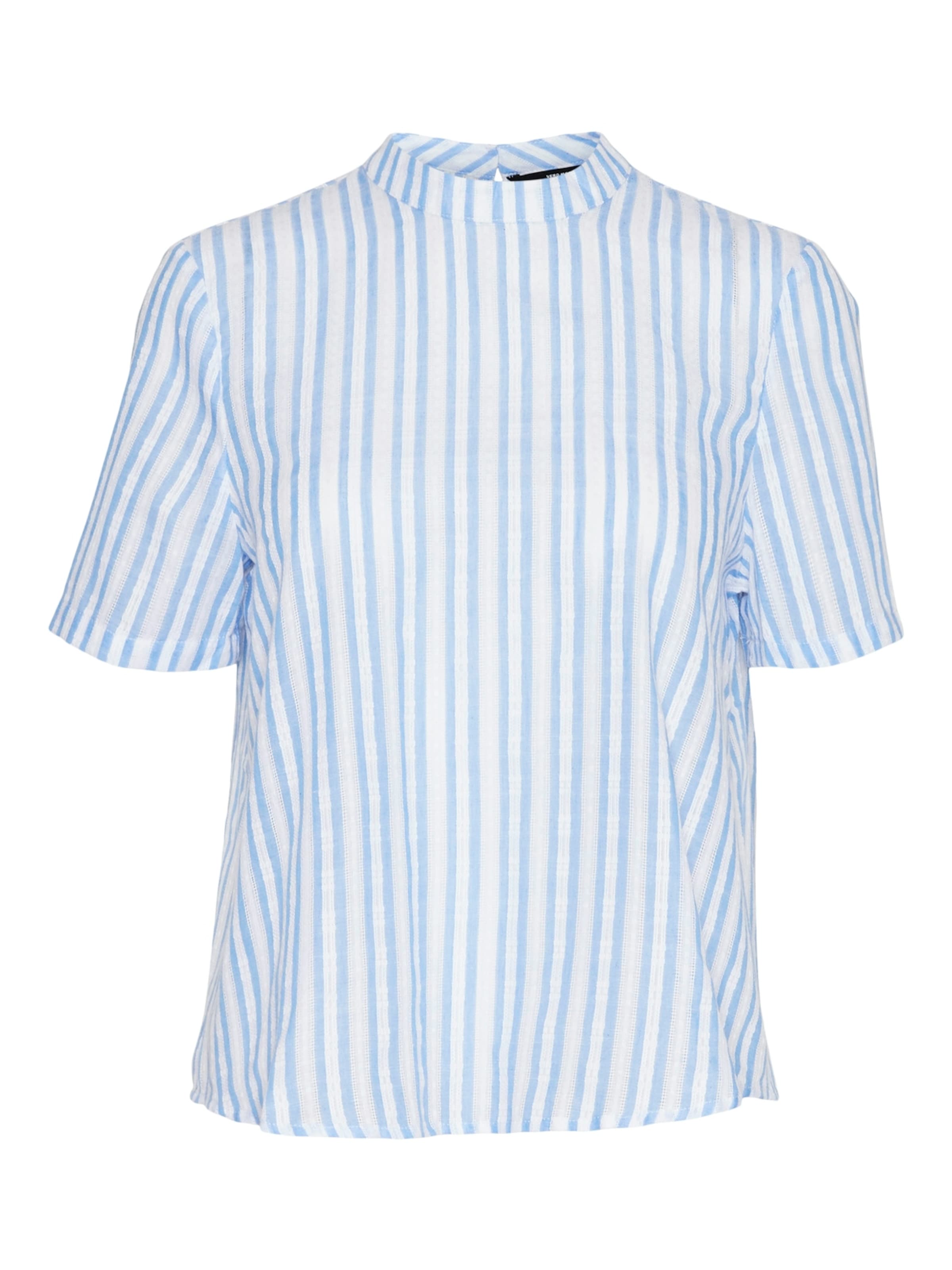 VERO MODA Μπλούζα 'VMOLLIE' σε μπλε: μπροστά