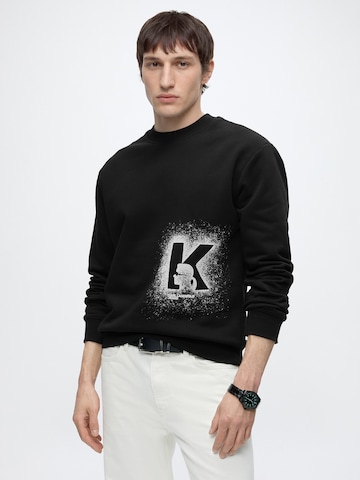 KARL LAGERFELD JEANS Sweatshirt in Zwart
