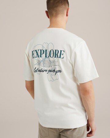 WE Fashion Shirt in Wit: voorkant