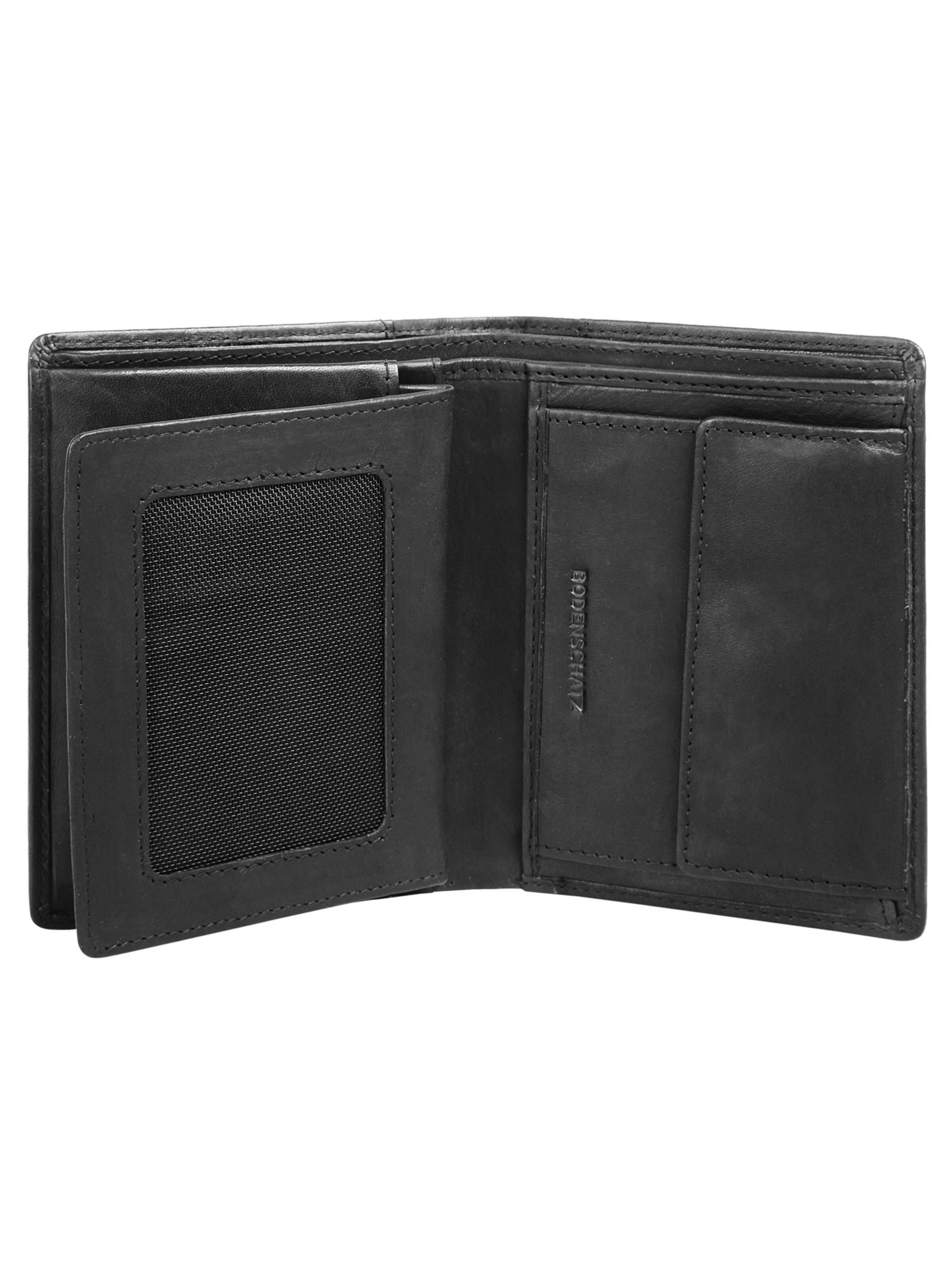 BODENSCHATZ Wallet 'Bodenschatz Geldbörse' in Black