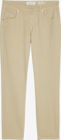 Marc O'Polo Regular Trousers 'Theda' in Beige: front