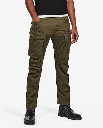 G-Star RAW Slimfit Cargobroek 'Rovic' in Groen: voorkant