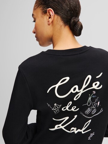 Karl Lagerfeld Sweatshirt 'KL x Jorge Parra' in Black
